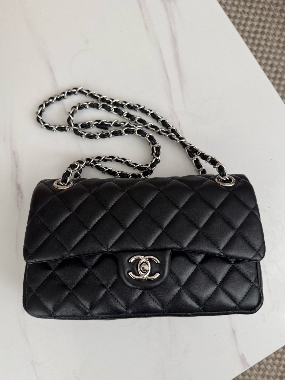 Designer black bag